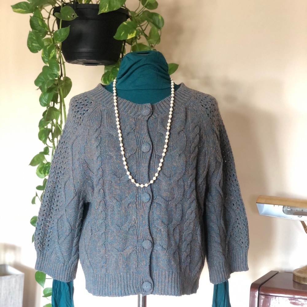 Anthropologie : Far Away From Close Wool Sweater